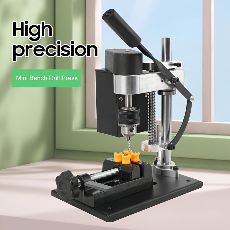 Benchtop Drill Press Mini Variable Speed - Mini Elektryczna Wiertarka Stołowa z Statywem,