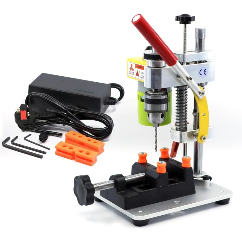 Benchtop Drill Press Mini Variable Speed - Miniaturowa wiertarka stołowa 0,5mm-13mm z regulacją