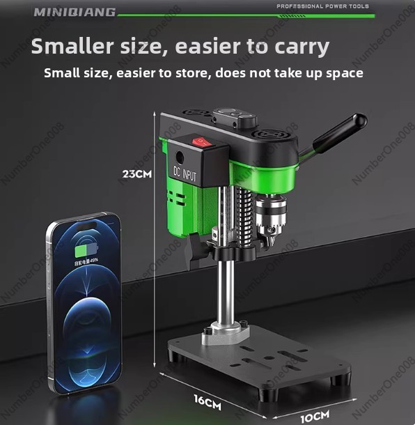 Benchtop Drill Press Mini Variable Speed - Mini Wiertarka Stołowa 220V 350W Elektryczna