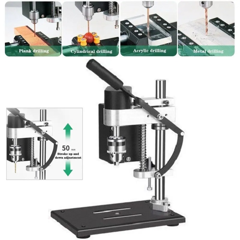 Benchtop Drill Press Mini Variable Speed - Mini wiertarka stołowa z regulacją prędkości,