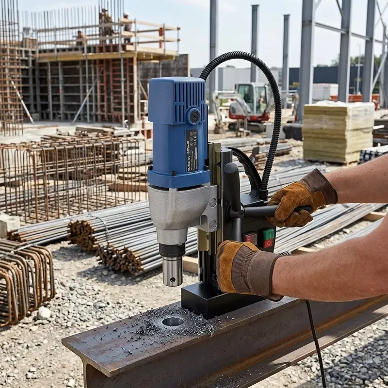 50 mm, przenośna, elektryczna  – Portable Magnetic Base Drill Machine 50Mm recenzja i cena