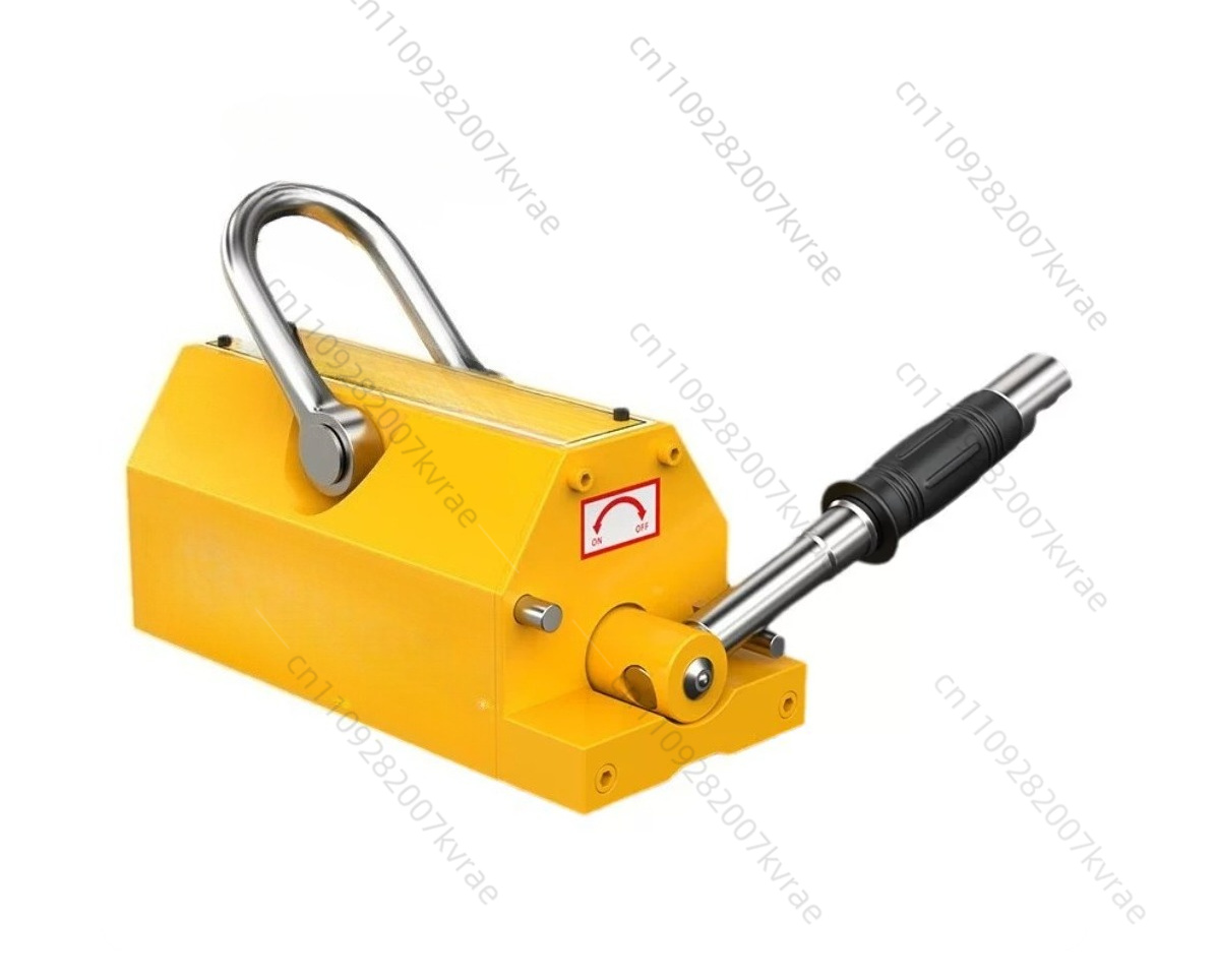 Podnośnik magnetyczny stalowy  – Magnetic Lifter Permanent Crane Hoist 600Kg recenzja i cena