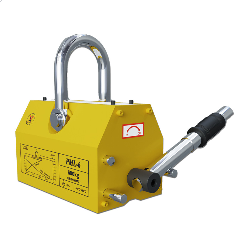 Podnośnik magnetyczny stalowy  – Magnetic Lifter Permanent Crane Hoist 600Kg recenzja i cena