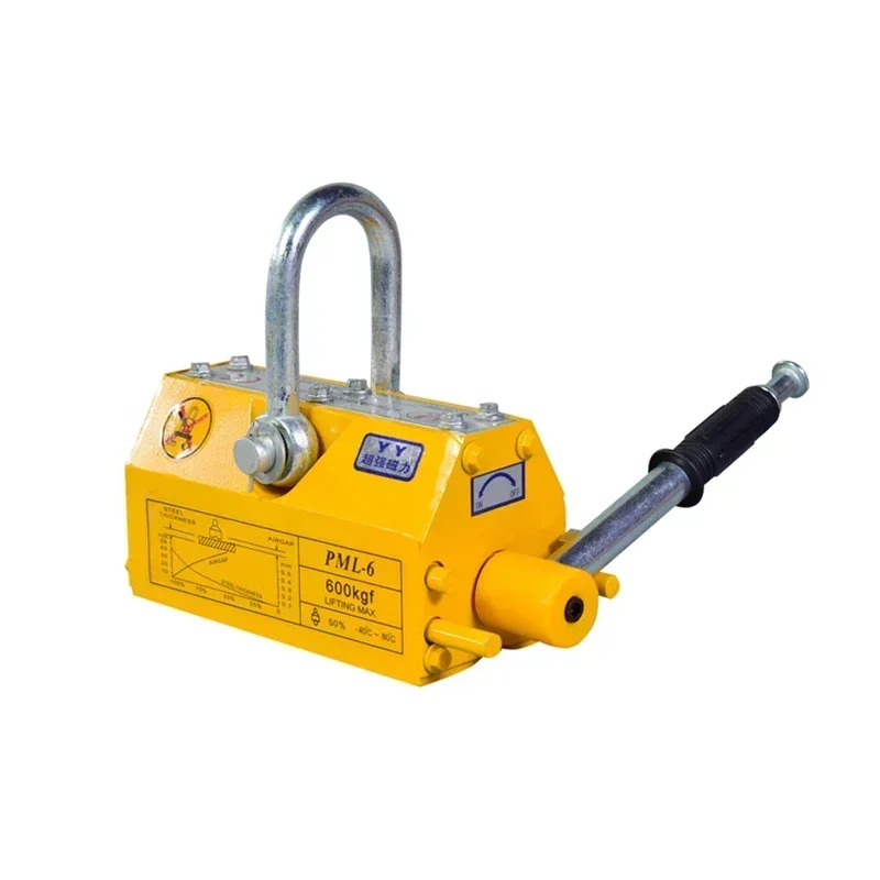 Gorąca Wyprzedaż 600Kg Stalowy – Magnetic Lifter Permanent Crane Hoist 600Kg recenzja i cena