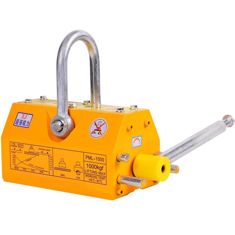 Magnes podnoszący 600KG, wysok – Magnetic Lifter Permanent Crane Hoist 600Kg recenzja i cena