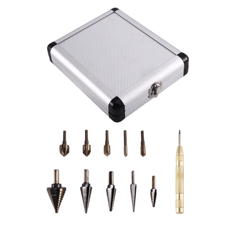 Zestaw wierteł stopniowanych A – Step Drill Bit Set Titanium Hss Cobalt recenzja i cena