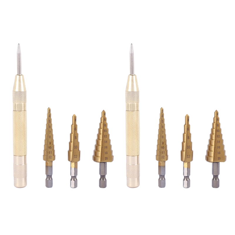 A23T – zestaw 6 wierteł stopni – Step Drill Bit Set Titanium Hss Cobalt recenzja i cena