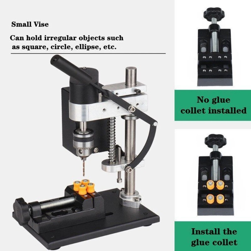 Mini wiertarka stołowa z regul – Benchtop Drill Press Mini Variable Speed recenzja i cena
