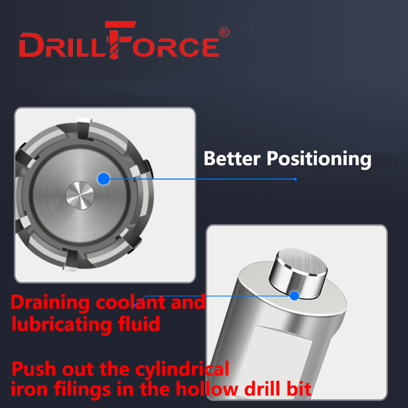 Drillforce TCT HSS obcinak pie – Pilot Pin For Annular Cutter Center Pin recenzja i cena