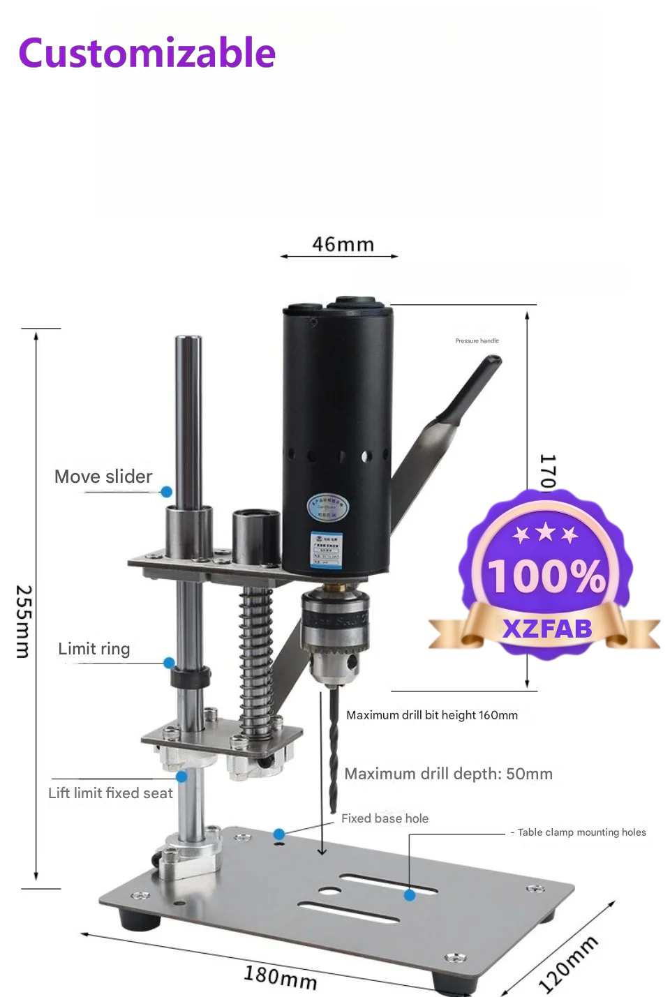 Bezpośrednio od producenta 202 – Benchtop Drill Press Mini Variable Speed recenzja i cena