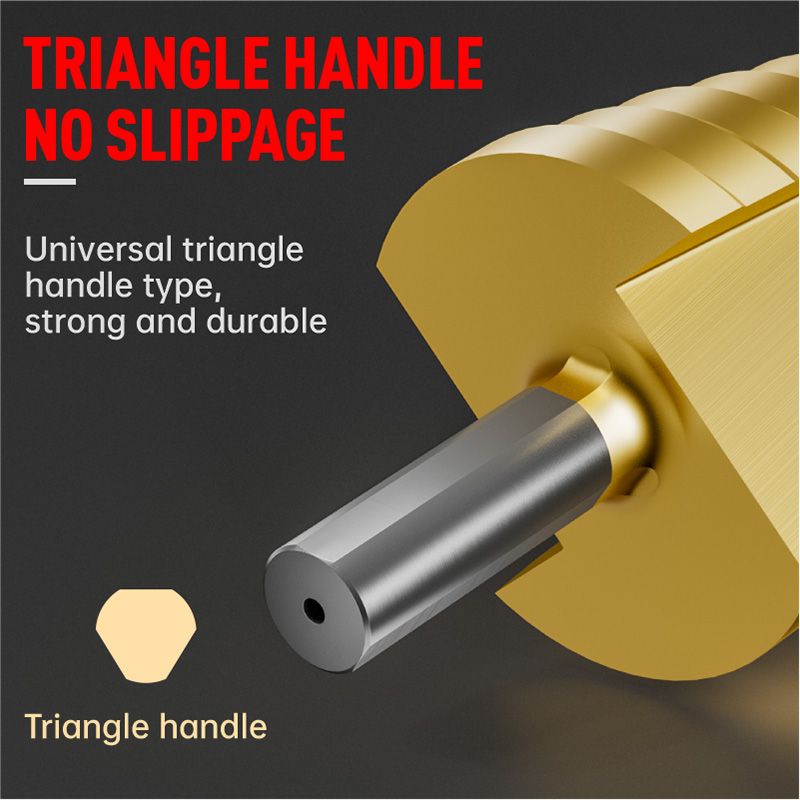 HUHAO 3 SZT. Wiertło HSS M35 z – Step Drill Bit Set Titanium Hss Cobalt recenzja i cena