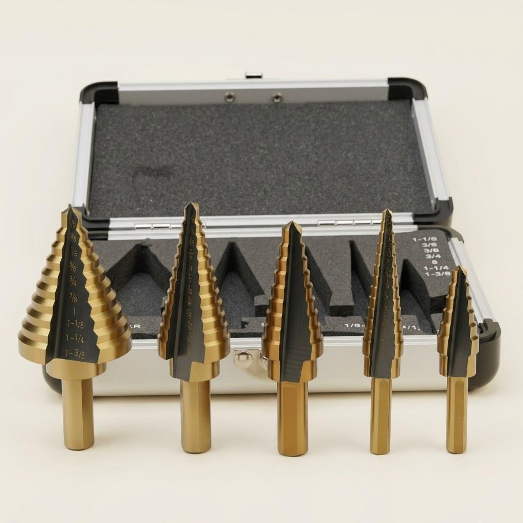 Profesjonalny zestaw wierteł s – Step Drill Bit Set Titanium Hss Cobalt recenzja i cena