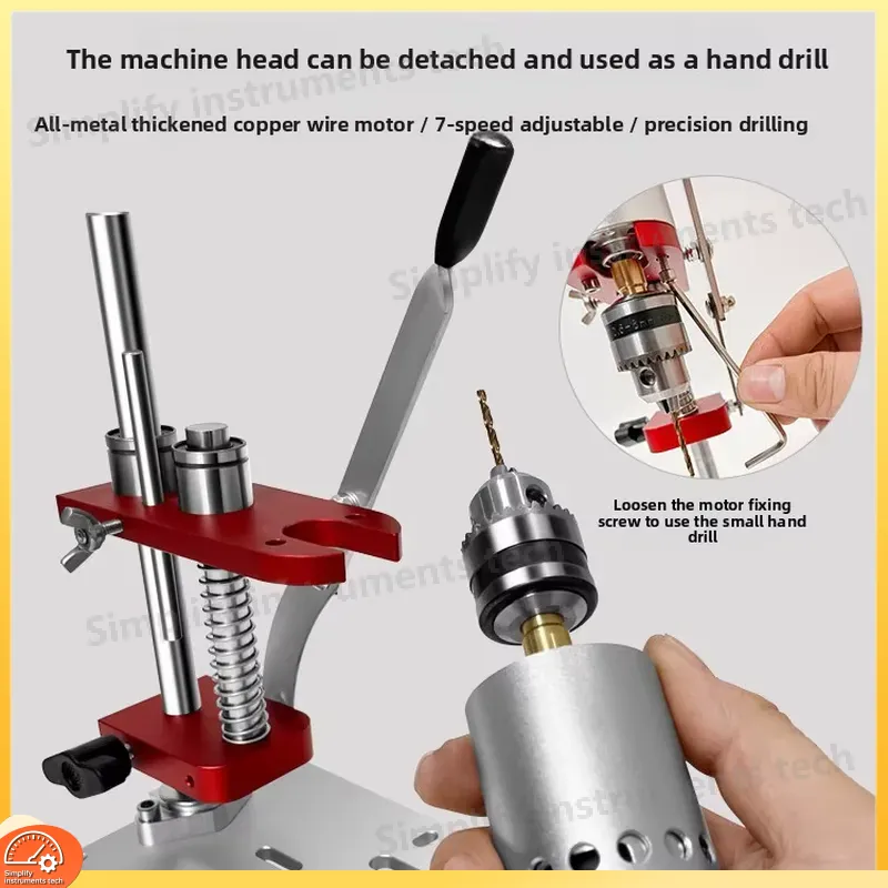 Miniaturowa wiertarka stołowa  – Benchtop Drill Press Mini Variable Speed recenzja i cena